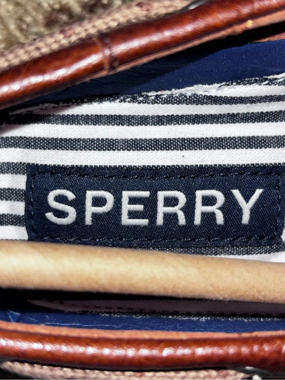 Sperry Billfish 3 Eye Pull-Up Brown Boat Shoe Men's Size 7.5 Loafers NEW!!!
